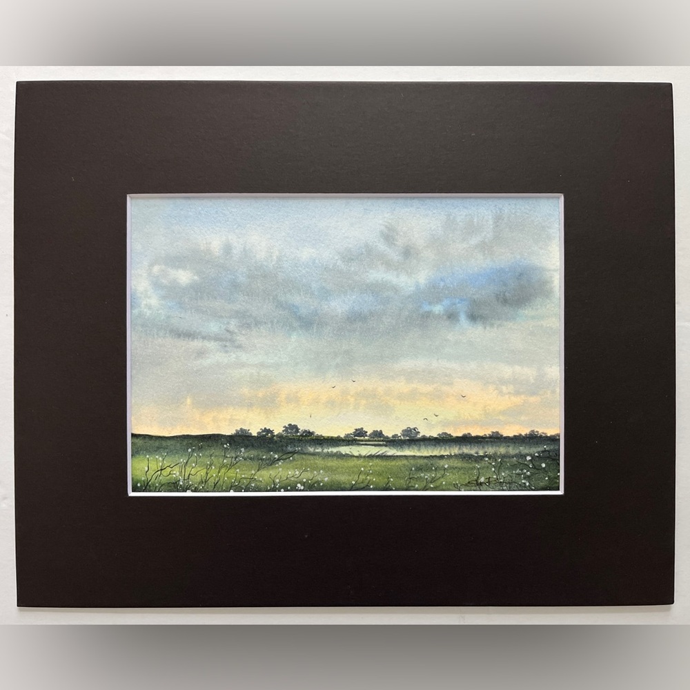 Original Watercolor Landscape Painting by me (Shannon Perrie/Perrie…